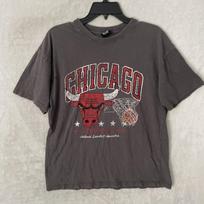 NBA Chicago Bulls Vyriški marškinėliai Ultra Game Pilki su grafika Vidutinio dydžio Medvilniniai su apvalia iškirpte S įvairiaspalvis