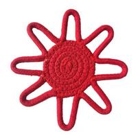 Sunflower Cotton Rope Coaster, Handmade Heat Insulation Mat for Table, Nordic Style Placemat for Pots And Cups