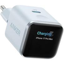 Anker Nano Charger 45W, Smart Display, Blue | A121DG31