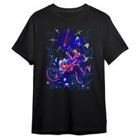 Official Helluva Boss 2024 Limited Run Moxxie & Millie Sinsmas TShirt Woman XXL S