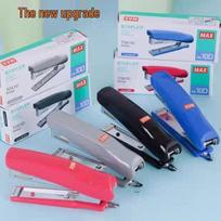 Japan Max HD-10D Compact Stapler with Staple Remover, Holds 2 Rows of No. 10 Staples HD-10D blue
