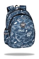 Mokyklinė kuprinė CoolPack JERRY Street life, įvairių spalvų, 33 cm x 41 cm x 6 cm