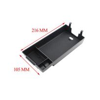 Car Armrest Storage Box For BMW 1 Series 2 Series F40 F44 M235i 218i Coupe 2020- 2024 Control Organizer Tray Accessories silicone pad black