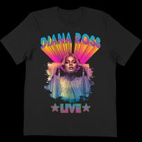 Diana Ross Live At The Hollywood Bowl Cotton Black S To 5XL Concert Shirt SN668 S įvairiaspalvis