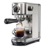 HiBREW H10B Espresso Machine, Semi-Automatic, 20 Bar, Silver, 1.3L Water Tank sidabras