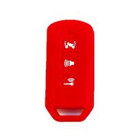 Forza 350/LEAD125/SH125 3-Button Motorcycle Key Cover raudona