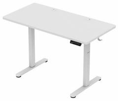 Kompiuterio stalas reguliuojamo aukščio Huzaro Hero 8.1, 120 cm x 60 cm, 72 - 118 cm, balta sp.