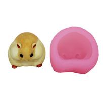 Bakings Molds Fondants Molds Silicone Candy Molds Hamster Dessert Molds