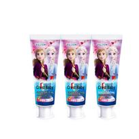 Crest Frozen Kids Anti-Cavity Toothpaste Set pink