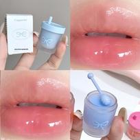 Cappuvini Lip Mask: Fruit-Flavored Moisturizing Balm for Day/Night Care (Autumn/Winter)