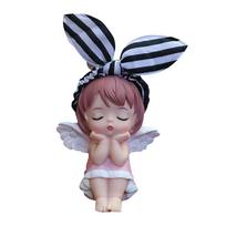 Car Perfume Clip Air Freshener Auto Vent Fragrance Cartoon Solid Parfum Wholesale Cute Angel Doll Automobile Accessories Girl gray