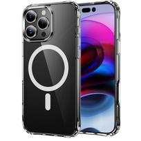 Dėklas Perfectionists Clear Mag Case Apple iPhone 15 Pro skaidrus