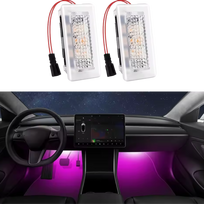 Tesla Model S/3/X/Y LED kojų zonos apšvietimas