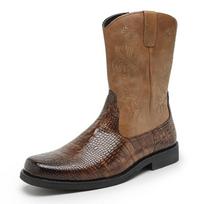 Mens Boots Chelsea Shoes Western Motorcycle Knight Cowboy Boots Men High Quality Leather Boots Leather British Men Shoes 38 ruda