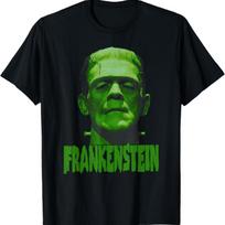 Frankenstein Dark Portrait T-Shirt XL juoda