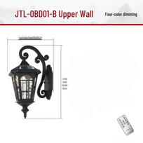 NuFeng Retro Solar Outdoor Wall Lamp