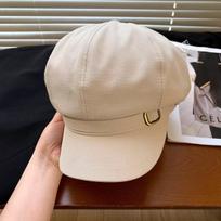 Women's Summer Retro Breathable Beret: Slimming Korean Style Octagonal Hat M (56-58cm)
