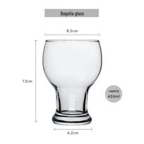 Bavaria Craft Beer & Juice Glasses, Set of 2 gray
