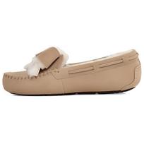 UGG Patogūs šlepetės su kailiu ir banteliu Moteriškos šlepetės Smėlio spalvos 1138373-SAN 36 beige