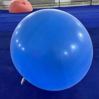 72  Lateksinis didelis raudonas balionas šventėms - Storas meteorologinis balionas vestuvėms ir dideliems atidarymams 72-inch Large Blue Balloon 110-130g blue