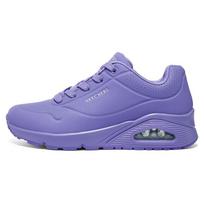Skechers Uno Twilight Butterfly Patogūs žemi laisvalaikio batai Moteriškas sportbačio modelis Levandų spalvos 73690-LIL 36 gray