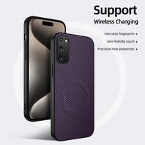 Carbon Fiber Texture Wireless Charging Magnetic Case For For Samsung Galaxy S20 FE S20FE S20 Plus Ultra 5G ShockProof Phone Cover Galaxy S20 Ultra