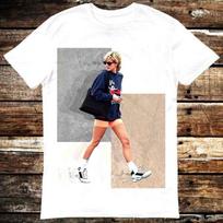 Magazine Princess Diana Streetwear Vintage TV Funny Meme T Shirt 6336 Unisex T-Shirt M