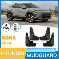 Fenders For HYUNDAI Kona 2024 car tires, mudguards, soft rubber mudguards, and exterior modifications 24 Kona