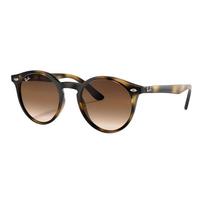 RayBan Injection Molded Round Sunglasses Kids' Brown 44 ruda