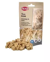 Trixie Freeze Dried šalyje džiovinti skanėstai katėms su ėriukų kepenimis ir lašiša, 25 g