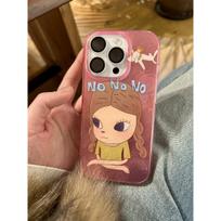 Anime Nara for IPhone16 Simple 15PRO/13 Mobile Phone Case for Apple 14promax New IMD For  Apple 16E