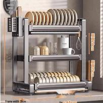 YouShu 3-Tier Carbon Steel Dish Drying Rack