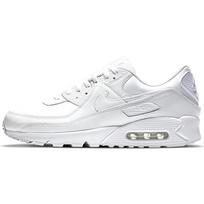 Nike Air Max 90 LTR Triple White Men Sneakers CZ5594-100 42