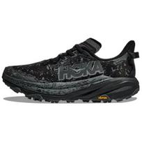 HOKA ONE ONE Speedgoat 6 Waterproof Low top Trail Running Shoes Men's Black Sneakers 1155150-bckt 40 juoda