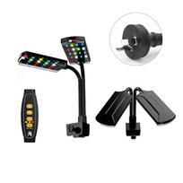 LED akvariumų šviestuvas USB spaustukas dvigubos galvutės lempa žuvų akvariumams pritemdomas pilno spektro terariumams kraštovaizdžio apšvietimo rinkiniai