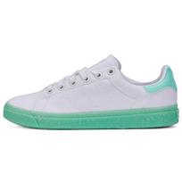 Adidas Originals Stan Smith Vulc Non-Slip Shock Absorption Low-Top Skate Shoes Women Sneaker White Green FX8683 36⅔