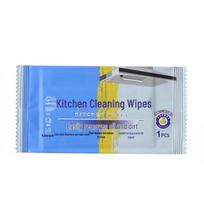 Extra-Thick Hanging Kitchen Wet Wipes for Stain and Oil Removal white