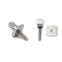 Multi Tool Water Sports Surfboard Fin Screw Fins Plate Replacement Stainless Steel Boat Accessories 1pc