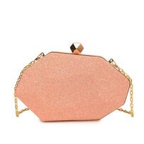 Bags bags women  new European and American fashion bright star shoulder bag ins Internet celebrity retro chain dinner bag