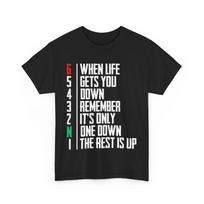 Motorcycle Shirt, When Life Gets You Down Motorcyclist T-shirt M
