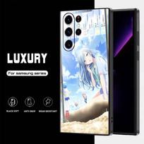 H-Hinomori S-Shizuku Phone Case For Samsung S25,S24,S23,S22,S21,S20,S10,Ultra,Plus,Lite,FE,Soft Silicone Black Cover SamsungS235G