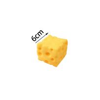 Toys Yellow Big Cheese Squishy Soft Novelty Relax Food Theme Cheese Cubes Sensory Stress Relief Slow Rising Soft Squeeze Toy