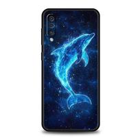 Ocean Dolphin Phone Case For Samsung A56 A36 A26 A54 A52 A24 A14 A50 A72 A70 A40 A20E A06 A12 A22 A34 A42 A32 A04s A16 5G Cover For Samsung A20e blue