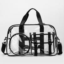 Transparent Outdoor Travel Bag - Large Capacity, Waterproof PVC Fitness & Swim Storage juoda
