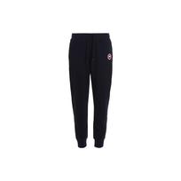 Canada Goose Huron Logotipas Vienspalvės Megztos Sportinės Kelnės Vyriškos Dugninės Tamsiai Mėlynos 7402M-63 XL black