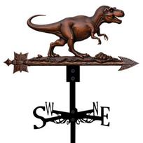 Dinozauras Vėjarodis Lauko Metalinis Vėjo Krypties Rodiklis Stogo Gyvūnas Lėktuvas Vėjarodis Sodo Pašiūrės Dekoravimui Dinosaur