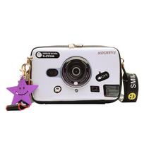 Bags Photo Camera Bag  New Summer Cartoon Cute Printed Girl Fashion Versatile Messenger Small Square Bag Tide
