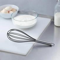 6-10-12 inch Manual Egg Beater Stainless Whisk Kitchen Wire Balloon Whisk Milk Egg Beater Egg Mixing Mixer Tools 6 inch