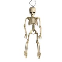 Adjustable Joints Halloweens Skeleton Decoration Life Size Plastic Skeleton For Eerie Party Haunting House Displa S