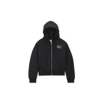 Nike x Stussy Stone Washed Fleece Zip Hoodie Asia Sizing 'Black' Men's FJ9176-010 XXL